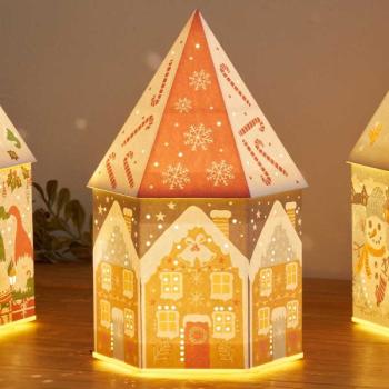 InLit DecorHouse - Gingerbread – Charmante Weihnachtslaterne